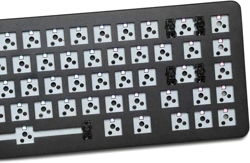 Vista 3 de DROP Teclado mecánico ALT Teclado para juegos de 65% (67 teclas), interruptores de intercambio en caliente, macros programables, retroiluminación