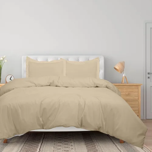 Vista 10 de ROYALE LINENS Funda de edredón negra tamaño individual – Fundas de edredón de 2 piezas – Cierre de cremallera – 1 funda de edredón individual de 68
