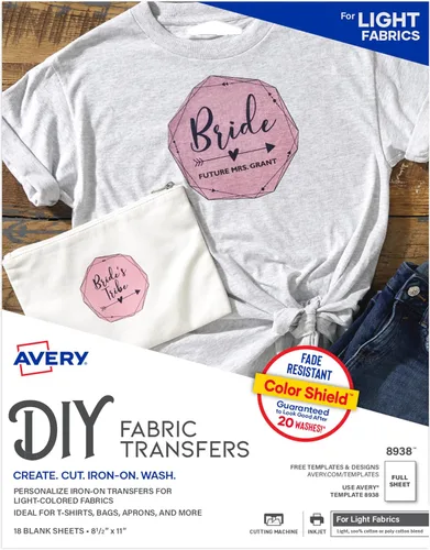 Vista 12 de Avery - Transferencias de camisetas para impresoras de inyección de tinta