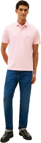 Vista 9 de Tommy Hilfiger Polo de piqué de algodón de manga corta para hombre en ajuste regular