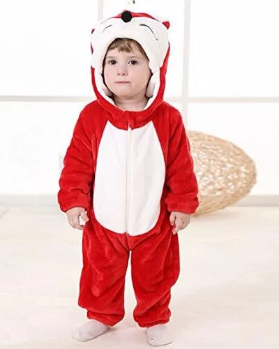 Vista 4 de Conjunto para el hogar disfraz unisex para bebés de animales y caricaturas animadas