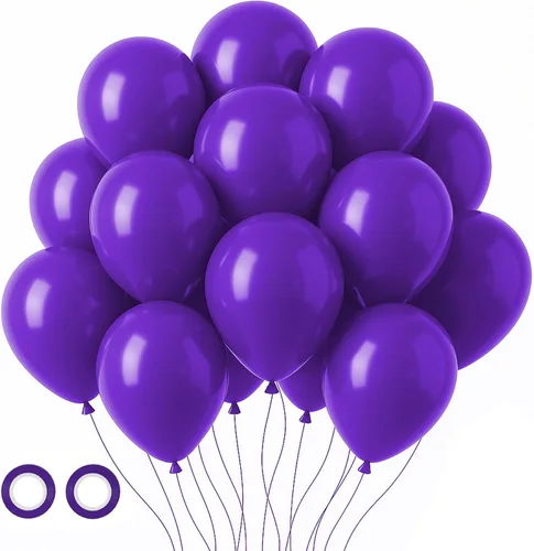 Vista 96 de Voircoloria Paquete de 90 globos de arena blanca de diferentes tamaños de 18/12/10/5 pulgadas, kit de arco de guirnalda de globos blancos arena