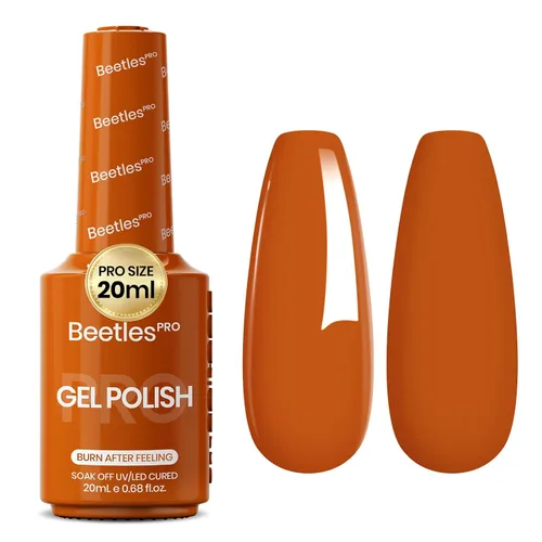 Vista 43 de Beetles PRO - Esmalte de gel blanco, color blanco de 0.7 fl oz A - Creme White Ansiedad de calma