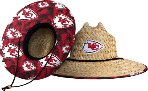 Vista 136 de FOCO - Sombrero de paja con logotipo de equipo universitario de NCAA y estampado floral para hombre