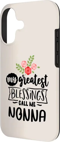 Vista 2 de My Greatest Blessings Call Me Nonna Italian Grandma Women Case for iPhone 17