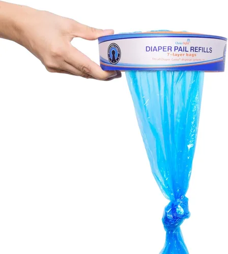 Vista 2 de ChoiceRefill Compatible con cubos Diaper Genie, paquete de 4, 1300