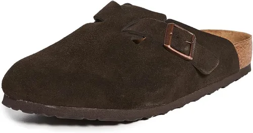 Vista 20 de Birkenstock Zuecos de gamuza Boston para mujer