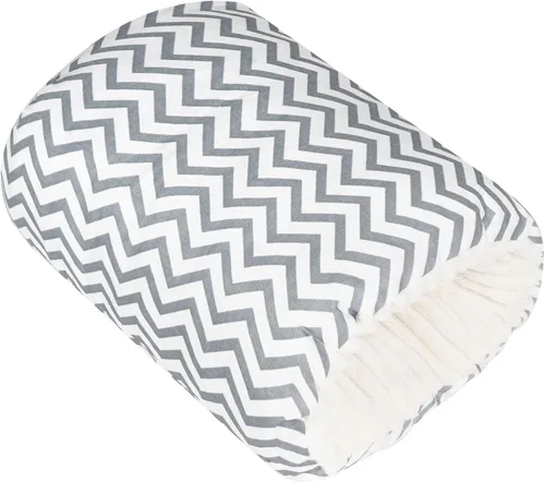 Vista 8 de Almohada de brazo de lactancia para lactancia materna y alimentación con Corrugación negra