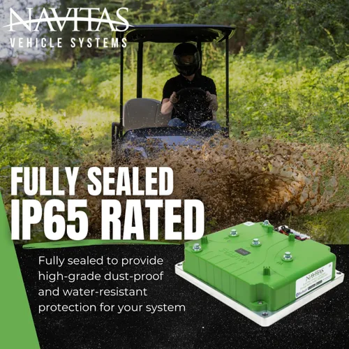 Vista 8 de Kit de conversión DC a AC Navitas para carritos de golf Club Car Precedent Compatible con modelos con controladores Curtis 1510/1515 Motor AC