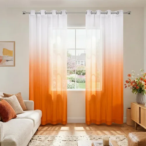 Vista 16 de KOUFALL - Cortinas negras de 63 pulgadas de largo para dormitorio, juego de 2 paneles con ojales, cortinas semitransparentes de imitación de lino