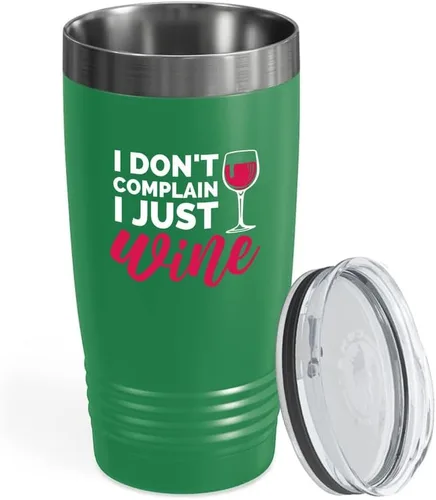 Vista 8 de Vaso vikingo edición negra para amantes del vino, 20 onzas, cualquier amigo del vino es un amigo del vino, cerveza casera y vino barman amantes