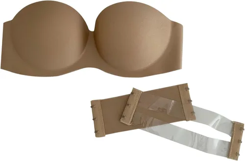 Vista 2 de Disposable Nursing Pads for Breastfeeding Women's Sports Bra Pack Equipment for Women Me Undies Bra Adhesive Bra Reusa