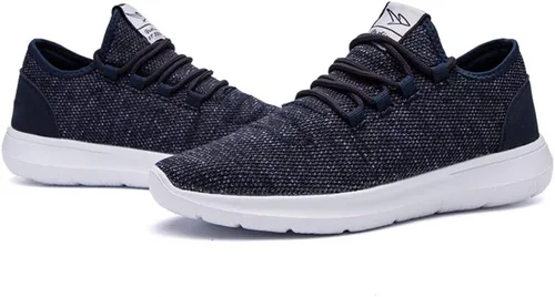 Vista 4 de KEEZMZ - Zapatos deportivos modernos y transpirables para hombres, zapatos ligeros para correr de malla, con una suela suave, estilo casual