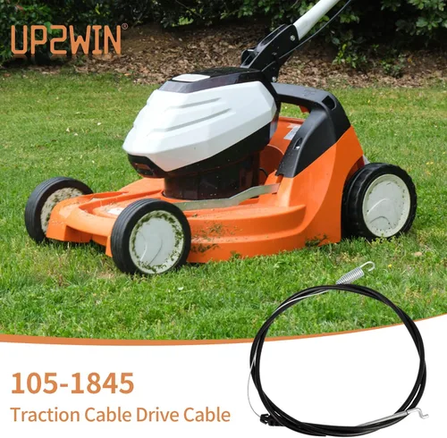 Vista 3 de UP2WIN Cable de tracción 105-1845 compatible con cortacésped Toro 20016 20065 20005 20007 20064 20072A tracción delantera cortacésped