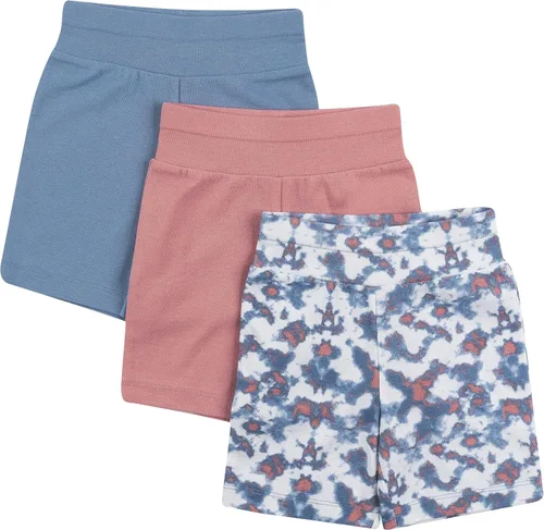 Vista 3 de Hanes Ultimate Baby Flexy - Pantalones cortos de punto ajustables, paquete de 3