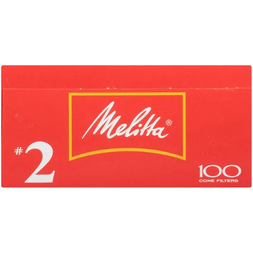 Vista 3 de Melitta Filtros de café de cono #2, blanco, 100