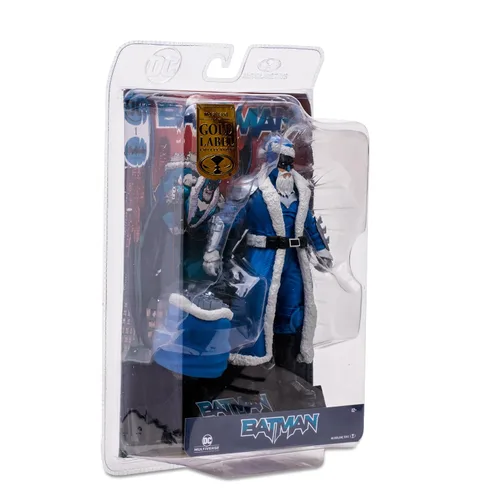 Vista 9 de DC Multiverse Batman Santa (Blue) Gold Label 7in Action Figure McFarlane Toys