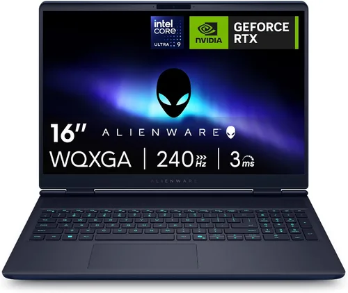 Vista 20 de Alienware 16X Gaming Laptop, RTX 5060, Intel Ultra 7 Plus, Windows 11 Home