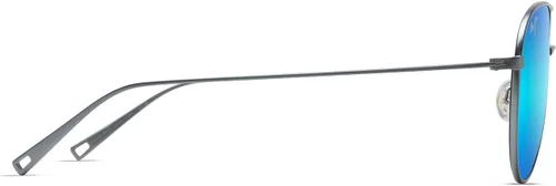 Vista 3 de Maui Jim Men's and Women's Walaka Polarized Aviator Sunglasses