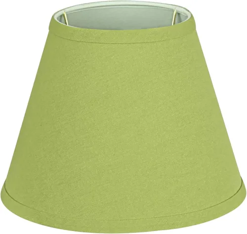 Vista 16 de Aspen Creative 58906A Pantalla de Lámpara de Tapa Dura Transicional Forma Imperio con Construcción UNO en Apuamarine, 9" de Ancho (5" x 9" x 7")