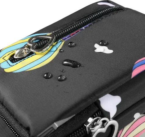 Vista 5 de Bolso cruzado pequeño para teléfono celular, bolso de hombro para brazalete, cartera para iPhone, Samsung y Google Pixel