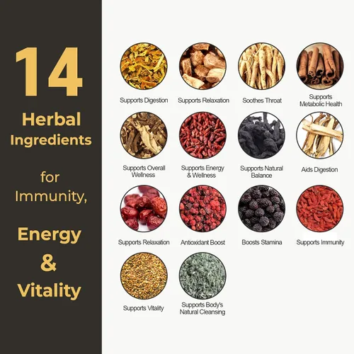 Vista 5 de GeumHeuk Extracto de ginseng negro coreano cada ginseng Plus. Bolsas de barra de 0.35 oz x 30. Apoyo inmunológico, refuerzo de energía, recuperación
