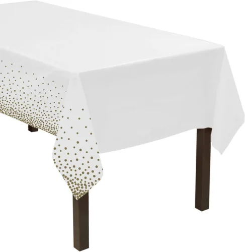 Vista 14 de Party Essentials Mantel rectangular de plástico impreso resistente de 54 x 108 pulgadas, 2 unidades, Pascua