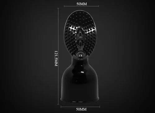 Vista 5 de Cubierta de silicona suave de moda para herramienta de masaje, accesorio de varita mágica, diámetro interior de aproximadamente 1.77 pulgadas