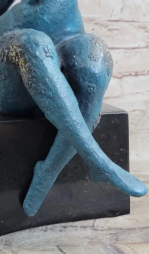 Vista 8 de EUROPEAN BRONZE Abstracto Bronce Sólido*Bailarín*Escultura Francés Milo Medio Siglo Modernista Venta Brillante Hot Cast Hecho A Mano Arte Noveau