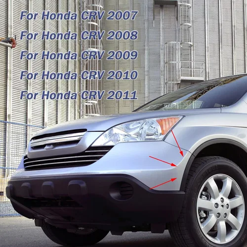 Vista 6 de Para Honda CRV 2007-2011 parachoques delantero rueda Fender ceja moldeo ajuste izquierda