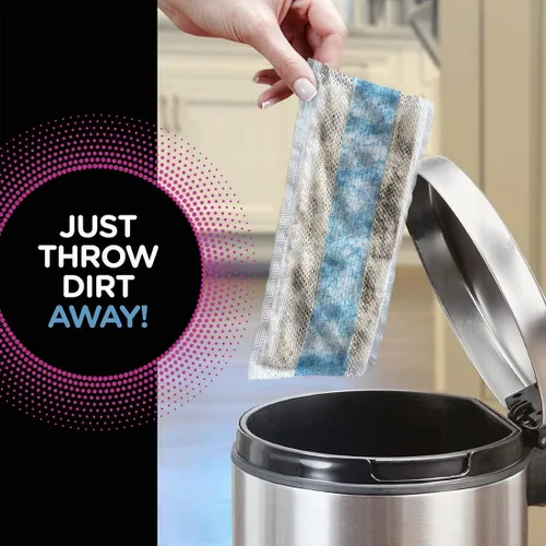 Vista 4 de Swiffer WetJet - Recambio de almohadilla de trapeador resistente, 30