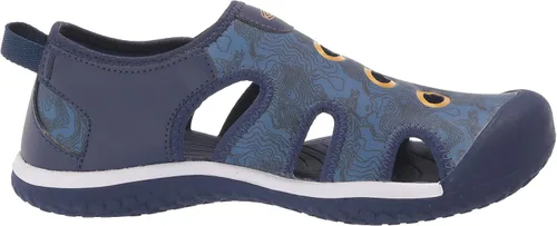 Vista 6 de KEEN Sandalias Stingray para niños, color rojo