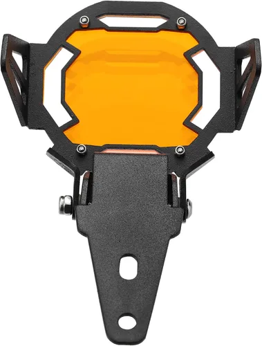 Vista 5 de Motoforti Par de la motocicleta LED antiniebla Protector Guardias OEM Foglight lámpara cubierta para BMW R1200 F800R1250 F850/GS naranja