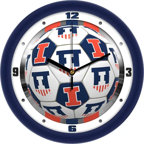 Vista 52 de SunTime Air Force Falcons - Reloj de pared de fútbol