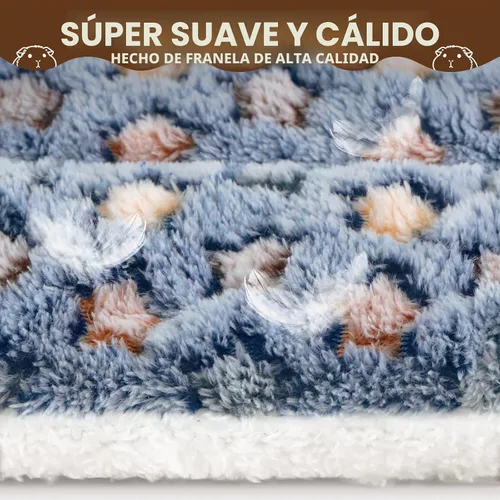 Vista 4 de 2 piezas de cama para conejillo de indias, colchón lavable para conejo pequeño, acolchado para animales pequeños, almohada para conejillo de indias