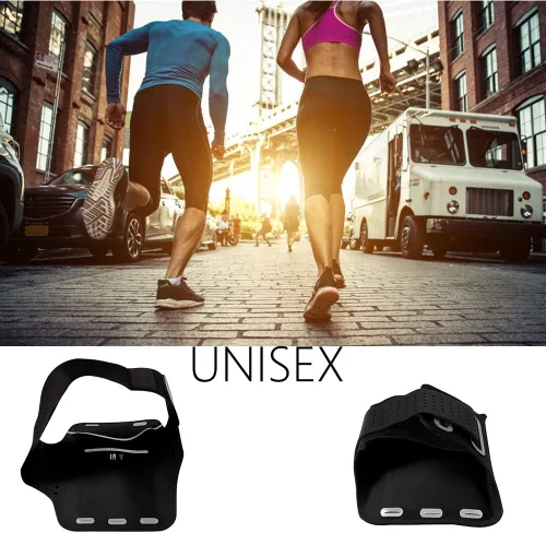 Vista 4 de Funda deportiva para teléfono celular, bandas para Samsung Galaxy S25 S24 S23 S22 Plus S23 FE S21 FE S20 FE A54 A53 A10e Google Pixel 9 9a 8 8a 7 7a