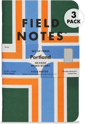 Vista 6 de Field Notes: Chicago Paquete de 3 - Papel cuadriculado - 48 páginas - 3.5" x 5.5