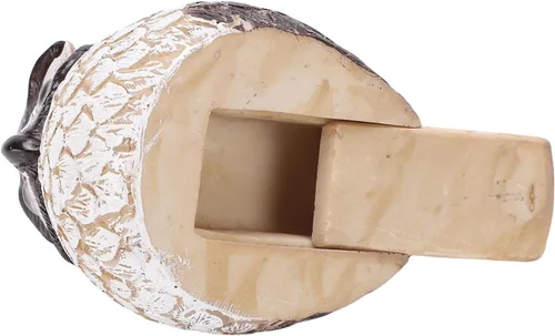 Vista 6 de Faux Owl Hide a Key Outdoor, Resin Water Proof Spare Key Hider Lock Box, Outdoor Hidden KeyHolder Safe Secret Hiding Spot Decorative Garden Statue