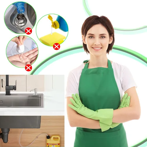 Vista 6 de Kit de tubo de extensión dispensador de jabón para fregadero con válvula de retención mejorada de 47 pulgadas, tubo dispensador de jabón bajo