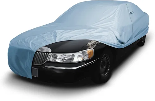 Vista 45 de iCarCover Funda de automóvil a medida para Lincoln Capri (1952-1957), impermeable, para todo tipo de clima, lluvia, nieve, protección solar UV Rayas