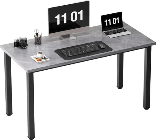 Vista 46 de Need Escritorio pequeño para computadora, mesa de escritura resistente de 31.5 pulgadas, estrecho, negro