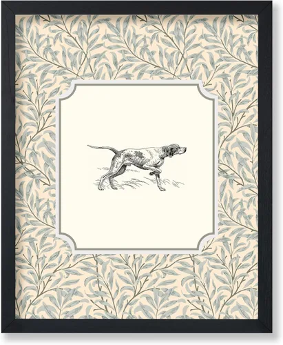 Vista 15 de Poster Master Póster Vintage de Cocker Spaniel Inglés - Impronta Retro de Perro - Arte Floral - Arte de Cachorros - Arte para Amantes de Animales