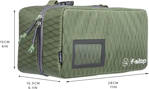 Vista 6 de f-stop Funda acolchada grande para drones, protección de transporte resistente a la intemperie para drones compactos DJI Air, Mavic, Mini, Autel EVO