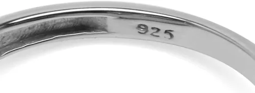 Vista 4 de Silvershake Anillo de plata de ley 925 con piedra natal ovalada de 7x5MM con nudo de trinidad celta triquetra