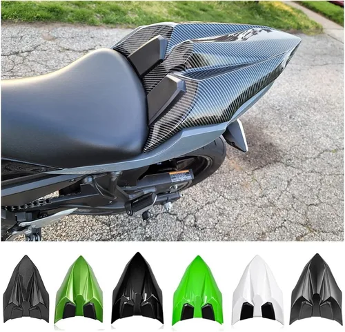 Vista 2 de Cubierta de asiento de pasajero trasero de motocicleta para K.awasaki Ninja650 Ninja 650 Ninja-650 Z650 Z 650 Z 650 Z-650 Z-650 Accesorios 2017 2018