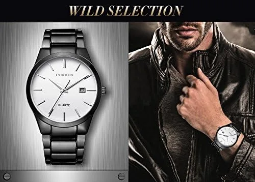 Vista 4 de Reloj de pulsera analógico de cuarzo con fecha para hombre