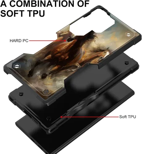 Vista 771 de Funda para Galaxy A14 5G, [Doble Capa][Protección contra Caídas de Grado Militar de 10 Pies] [Antideslizante] Funda Resistente a Prueba de Golpes