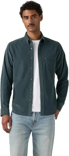 Vista 26 de Levi's - Camisa clásica de manga larga con 1 bolsillo con botones para hombre Caviar