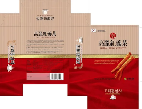 Vista 3 de Songwon Té rojo coreano de ginseng 4.23 oz 40T Bolsas