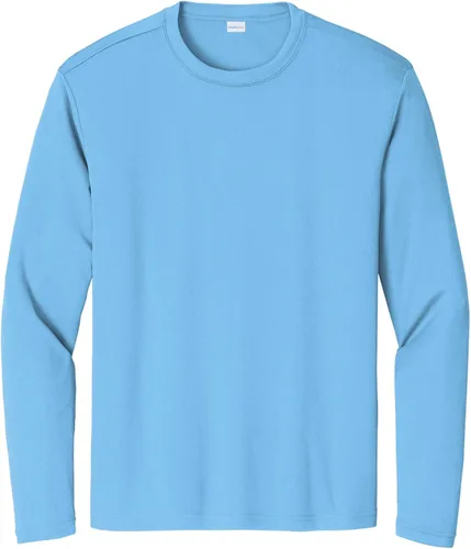 Vista 6 de SPORT-TEK Camiseta de manga larga PosiCharge Competitor Azul atómico